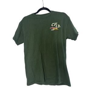 CVLA World Tour 1996 Graphic T-Shirt Men’s Size Medium Green Band Style Tee